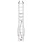 Drabina aluminiowa 3x12 S120 Hailo Pro (wys. rob. 8,78m)