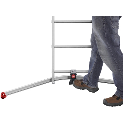 Drabina aluminiowa 2x12 S100 Hailo Pro (wys. rob. 6,61m)