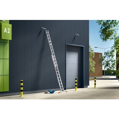 Drabina aluminiowa 2x12 S100 Hailo Pro (wys. rob. 6,61m)