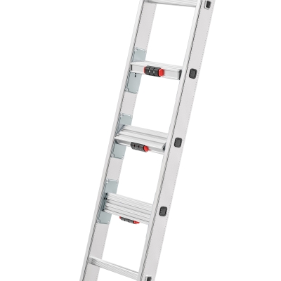 Drabina aluminiowa 2x12 S100 Hailo Pro (wys. rob. 6,61m)