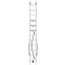 Drabina aluminiowa 2x12 S100 Hailo Pro (wys. rob. 6,61m)