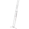 Drabina aluminiowa 2x12 S100 Hailo Pro (wys. rob. 6,61m)