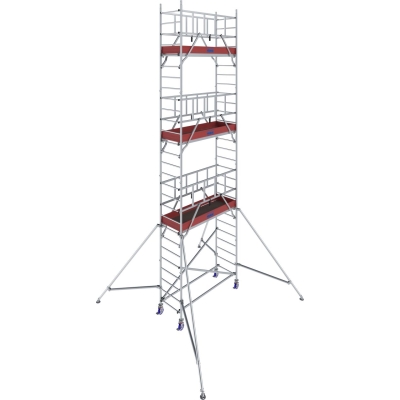 Rusztowanie aluminiowe Krause ProTec 1000 (0,70x2,00m) wys. rob. 8,20m
