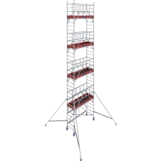 Rusztowanie aluminiowe Krause ProTec XS 1000 (0,75x2,00m) wys. rob. 9,70m