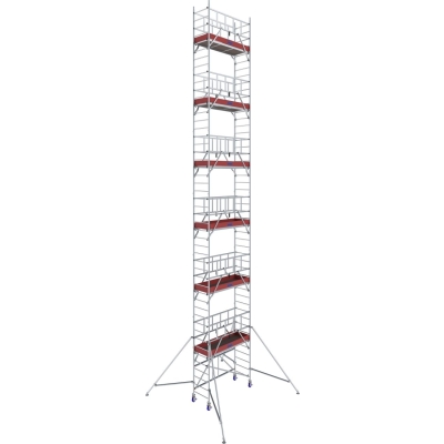 Rusztowanie aluminiowe Krause ProTec XS 1000 (0,75x2,00m) wys. rob. 13,70m