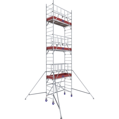 Rusztowanie aluminiowe Krause ProTec XS 1000 (0,75x2,00m) wys. rob. 7,70m