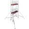 Rusztowanie aluminiowe Krause ProTec XS 1000 (0,75x2,00m) wys. rob. 5,70m