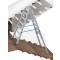 Drabina Krause Stabilo teleskopowa 2x7 stopni (wys. rob.3,20m)