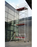 Rusztowanie aluminiowe Altrex 5500 (1,35x2,45m) wys. rob. 11,80m pomost Fiber-deck®