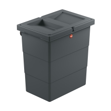Kosz na śmieci, odpady HAILO FlexBox - Szary 7L