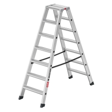 Drabina dwustronna HAILO Master D100 2x7 stopnie (wys. rob.3,17m)