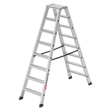 Drabina dwustronna HAILO Master D100 2x8 stopnie (wys. rob.3,40m)