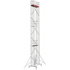 Rusztowanie aluminiowe Krause Stabilo 10 (0,75x2,50m) wys. rob. 14,40m