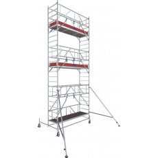 Rusztowanie aluminiowe Krause Stabilo 10  (0,75x2,00m) wys. rob. 7,40m