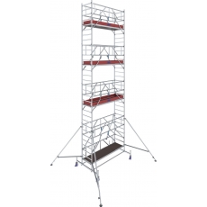 Rusztowanie aluminiowe Krause Stabilo 10  (0,75x2,00m) wys. rob. 9,40m