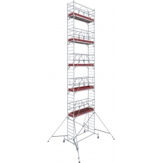 Rusztowanie aluminiowe Krause Stabilo 10 (0,75x2,50m) wys. rob. 12,40m