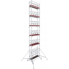 Rusztowanie aluminiowe Krause Stabilo 10 (0,75x2,00m) wys. rob. 13,40m