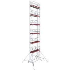 Rusztowanie aluminiowe Krause Stabilo 10 (0,75x2,50m) wys. rob. 14,40m