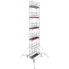 Rusztowanie aluminiowe Krause Stabilo 100 (0,75x2,00m) wys. rob. 11,50m