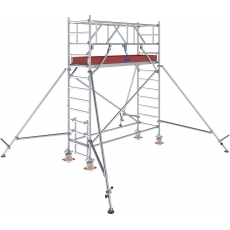 Rusztowanie aluminiowe Krause Stabilo 1000 (0,75x2,50m) wys. rob. 4,30m