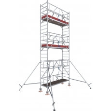 Rusztowanie aluminiowe Krause Stabilo 1000 (0,75x2,50m) wys. rob. 7,30m
