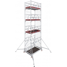 Rusztowanie aluminiowe Krause Stabilo 500 (1,50x2,50m) wys. rob. 9,50m