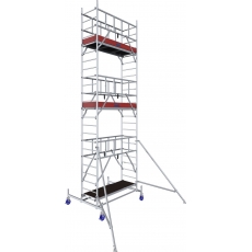 Rusztowanie aluminiowe Krause ProTec (0,70x2,00m) wys. rob. 7,30m