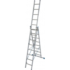 Drabina aluminiowa Krause Stabilo 3x8 szcz. wielofunkcyjna z funkcją na schody (wys. rob. 6,05m)