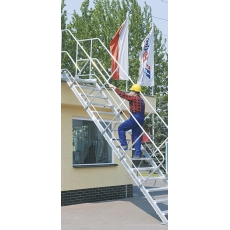 Schody przystawne Drabex 14 st. 45°, szer. 0,80m
