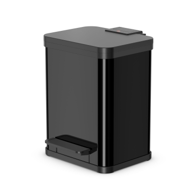 Kosz na śmieci, odpady HAILO Öko duo Plus M - Czarny 2x9L