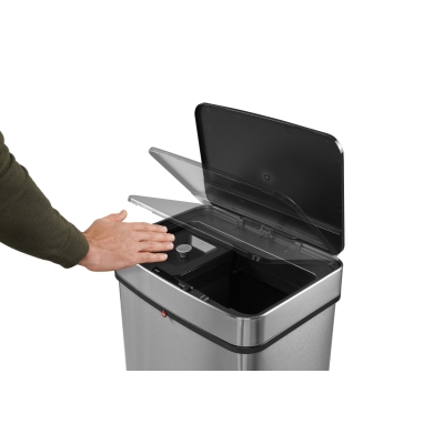 Kosz na śmieci, odpady HAILO Öko Vario XL - wyposażony w czujnik 25+25+4L