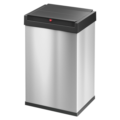 Kosz na śmieci, odpady Big-Box Swing L - Stal szlachetna 35L
