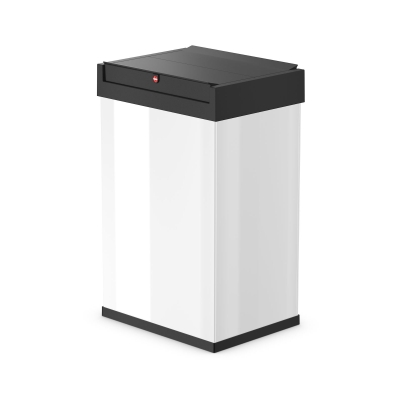 Kosz na śmieci, odpady Big-Box Swing L - Biały 35L