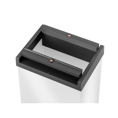 Kosz na śmieci, odpady Big-Box Swing L - Biały 35L