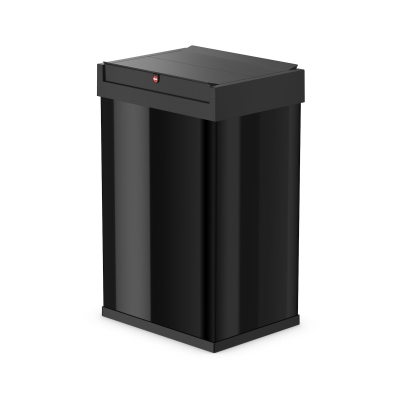 Kosz na śmieci, odpady Big-Box Swing - Czarny 35L