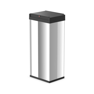 Kosz na śmieci, odpady Big-Box Swing XL - Stal szlachetna 52L