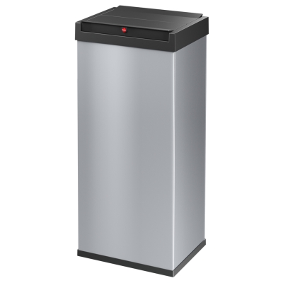 Kosz na śmieci, odpady Big-Box Swing XL - Srebrny 52L