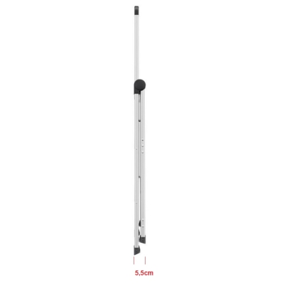 Schodki składane aluminiowe HAILO DK40 BasicLine 2 st (wys. rob. 2,46m)