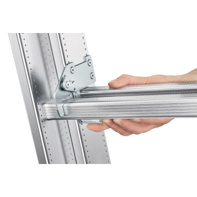 Drabina aluminiowa 2x15 Hailo S80 ProfiStep duo (wys. rob. 8,39m)