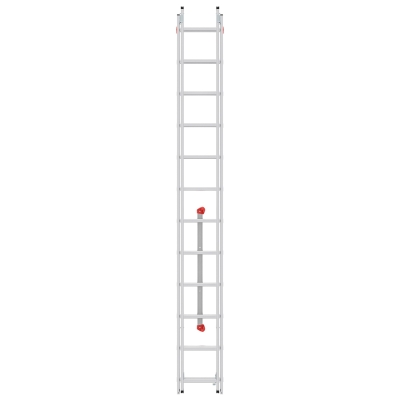 Drabina aluminiowa 2x12 Hailo S80 ProfiStep duo (wys. rob. 6,76m)