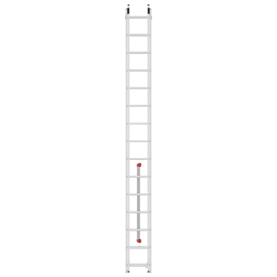 Drabina aluminiowa 2x15 Hailo S80 ProfiStep duo (wys. rob. 8,39m)