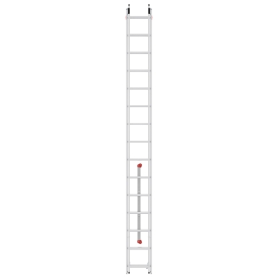 Drabina aluminiowa 2x15 Hailo S80 ProfiStep duo (wys. rob. 8,39m)