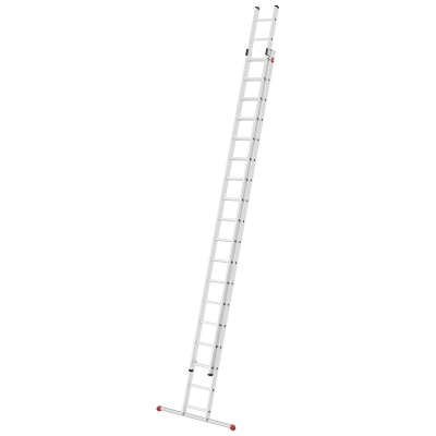 Drabina aluminiowa 2x18 Hailo S80 ProfiStep duo (wys. rob. 9,47m)