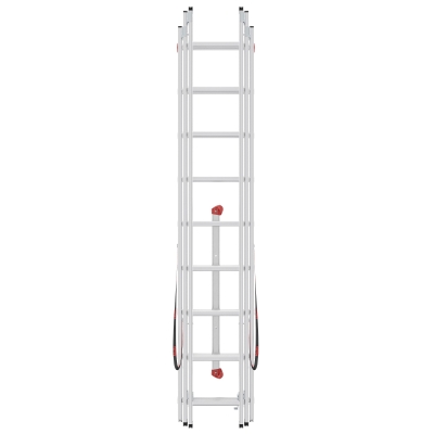 Drabina aluminiowa 3x9 Hailo HobbyStep combi (wys. rob. 6,50m)
