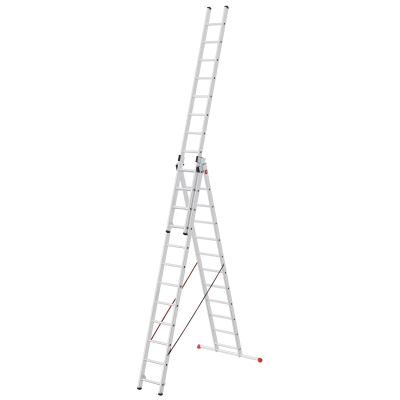 Drabina aluminiowa 3x12 Hailo HobbyStep combi (wys. rob. 8,93m)