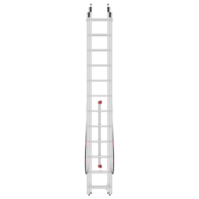 Drabina aluminiowa 3x12 Hailo HobbyStep combi (wys. rob. 8,93m)