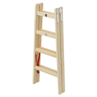 Drabina drewniana HAILO H60 ComfortLine 2x4 st (wys. rob. 2,53m)