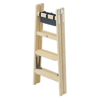 Drabina drewniana HAILO Master H80 2x4 st (wys. rob. 2,53m)