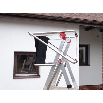 Platforma robocza PLS5.7 z bocznymi stabilizatorami (wys. rob. 3,30m/4,38m)