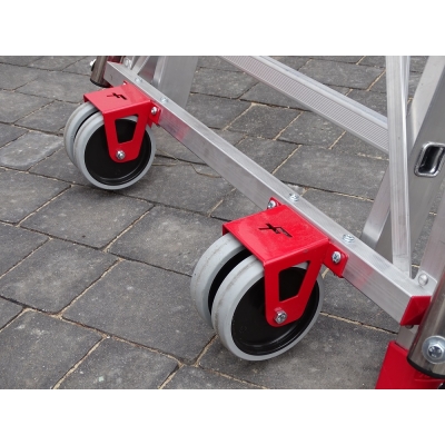 Platforma robocza PLS5.7 z bocznymi stabilizatorami (wys. rob. 3,30m/4,38m)